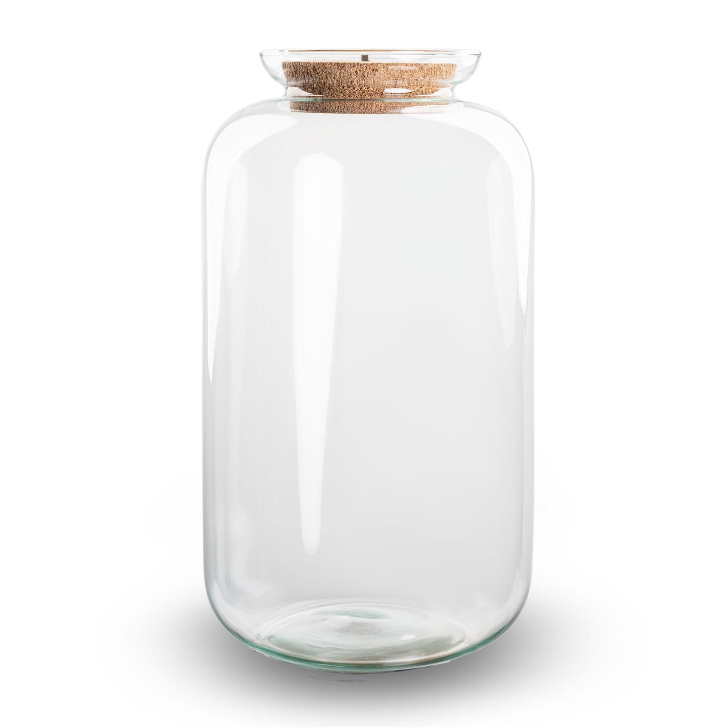 Terrarium bottle with light in cork - Model: Sven XL - ↑ 43 cm