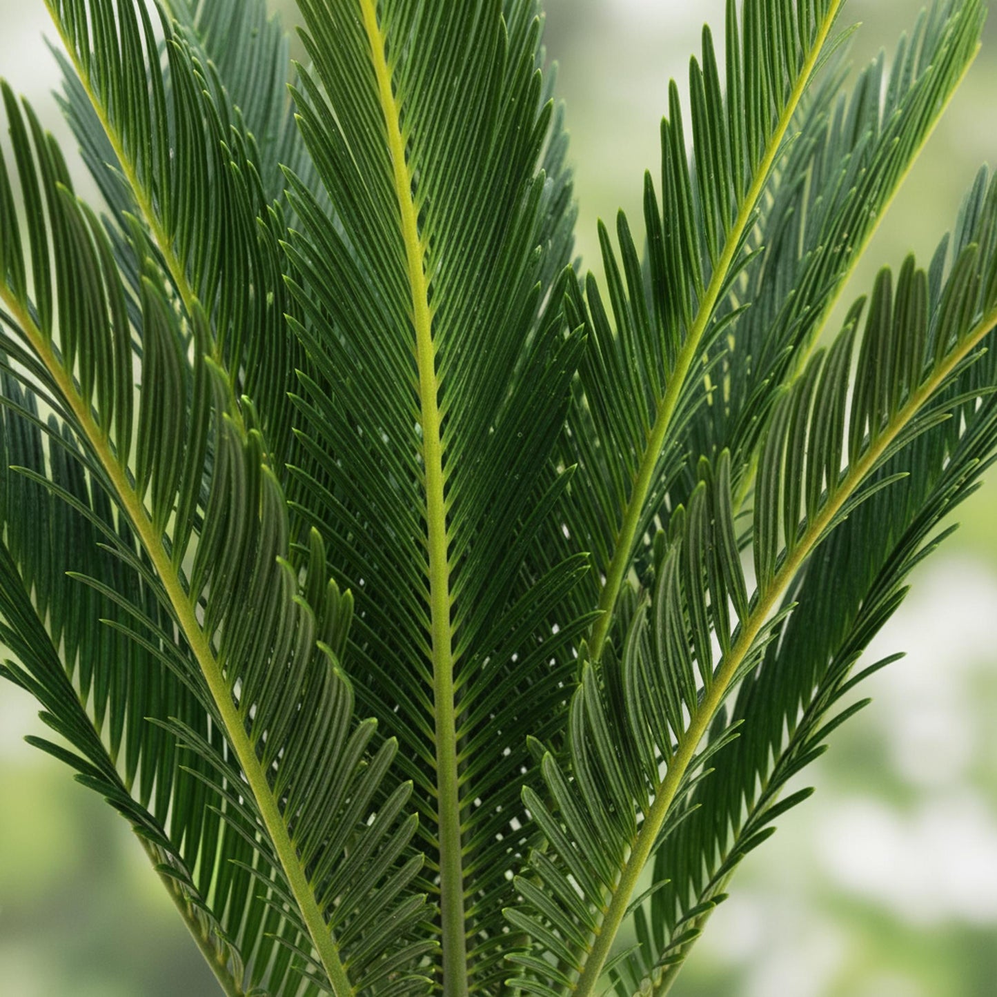 Pianta da interni - Cycas revoluta - Palma sago - Poca manutenzione - Verde - 1 - Vaso 15cm - Altezza 45-55cm