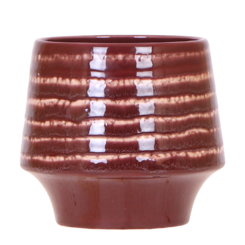 Hummingbird Home | Vaso decorativo Moonstone Burgundy - Ø12cm
