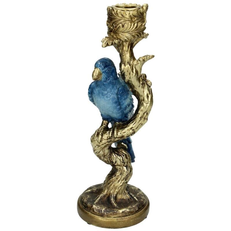 Candlestick Bird Blue
