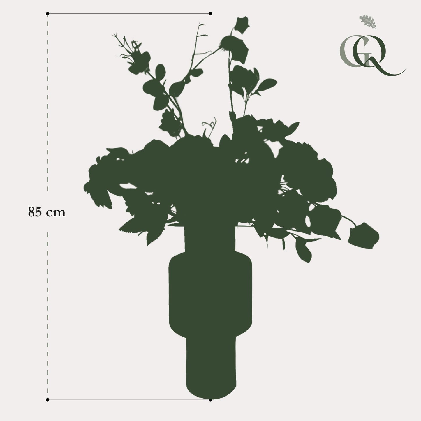 Artificial Flowers - Bouquet L - Pretty Orange - 80cm