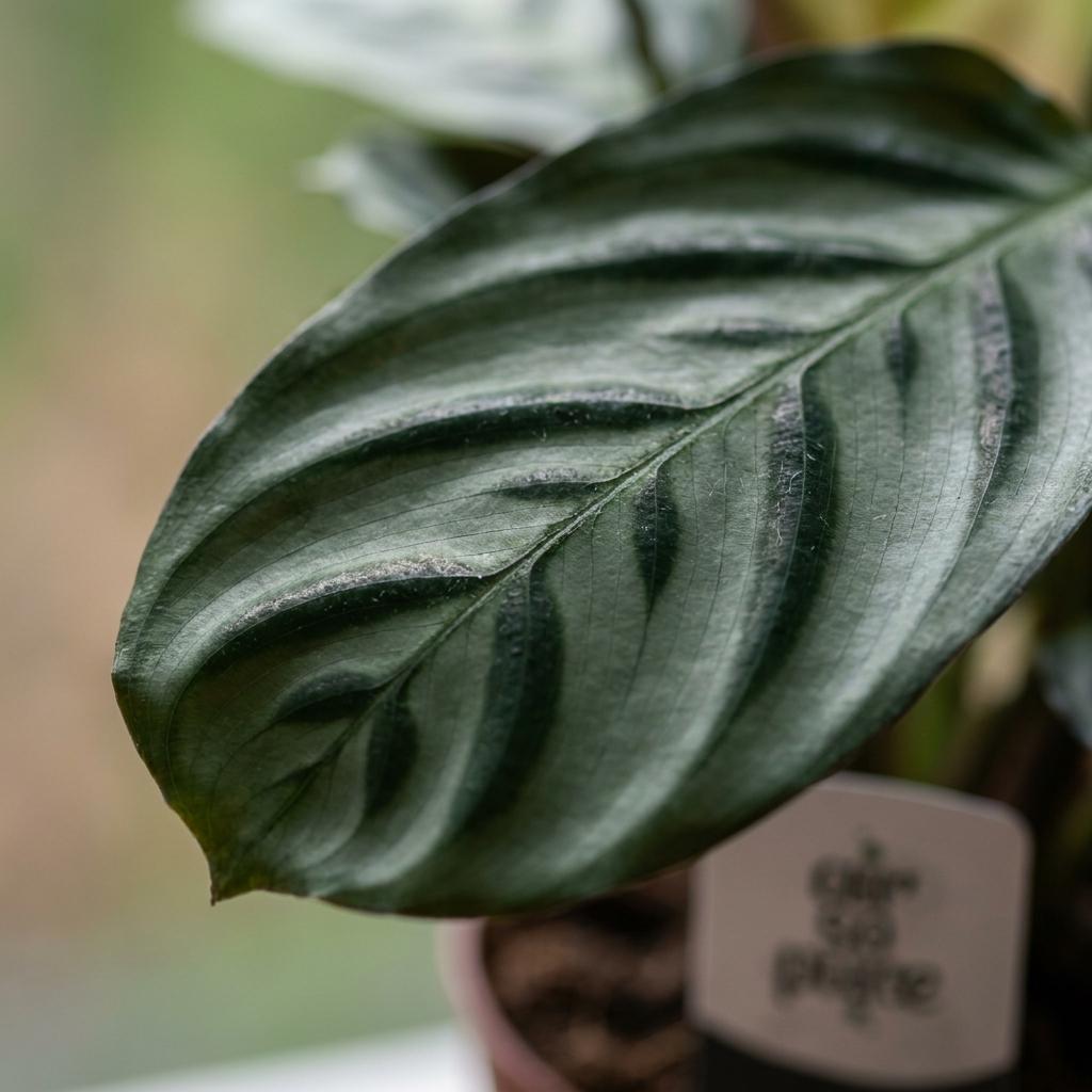 Ctenanthe Burle Marxii - Visgraatplant - 1 Plant - Pot 12cm - Hoogte - 30cm