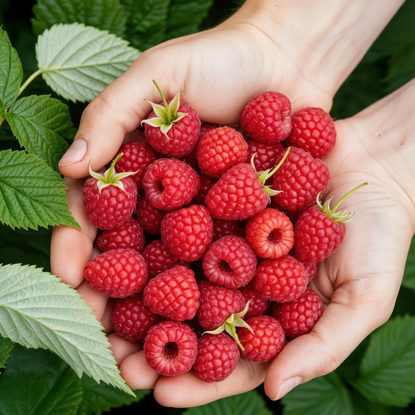 Fruitplanten - Framboos - Rubus idaeus Ottawa - Winterhard - 6 Planten - Pot 9 cm - Rode Framboos