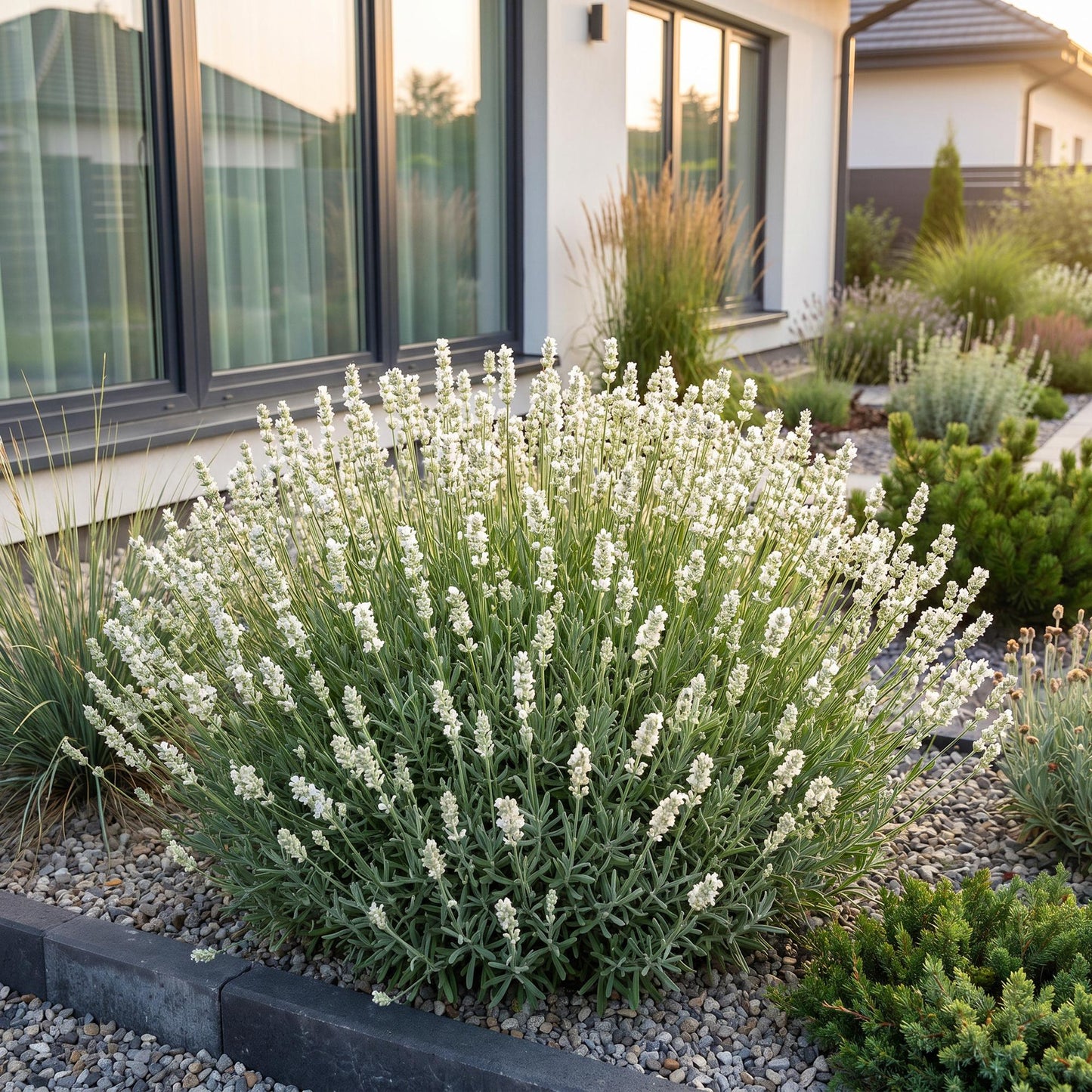 Perennial - Lavandula ang. Hidcote - Lavender - Fragrant - Purple - 6 Plants - Pot 11cm - Height 15-25cm