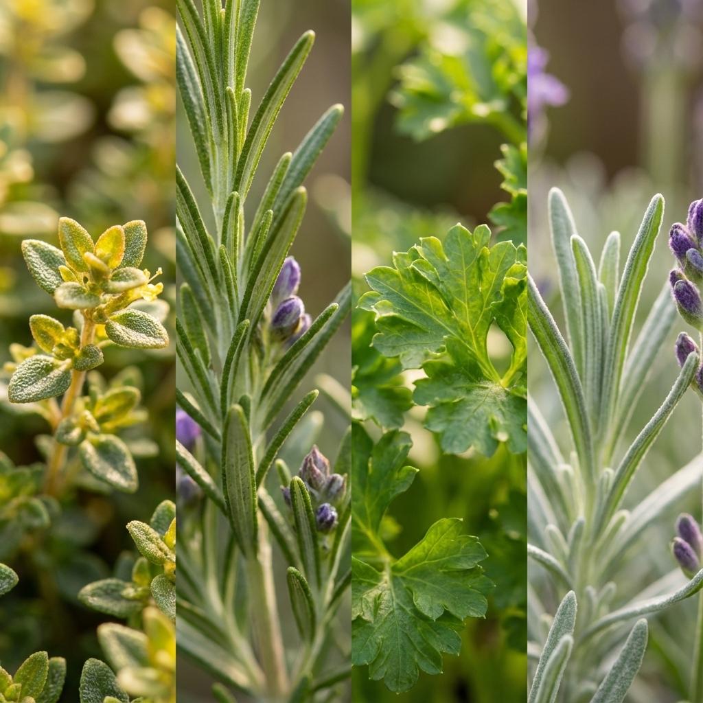 Italian Herb Mix - 4 Pieces - Ø 12 cm - Height: 12-15 cm