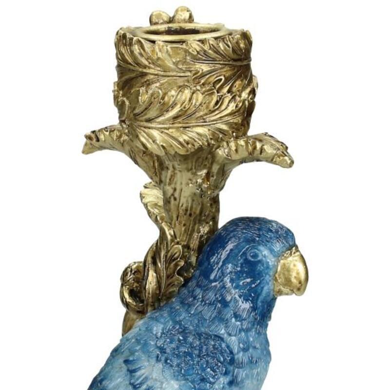 Candlestick Bird Blue