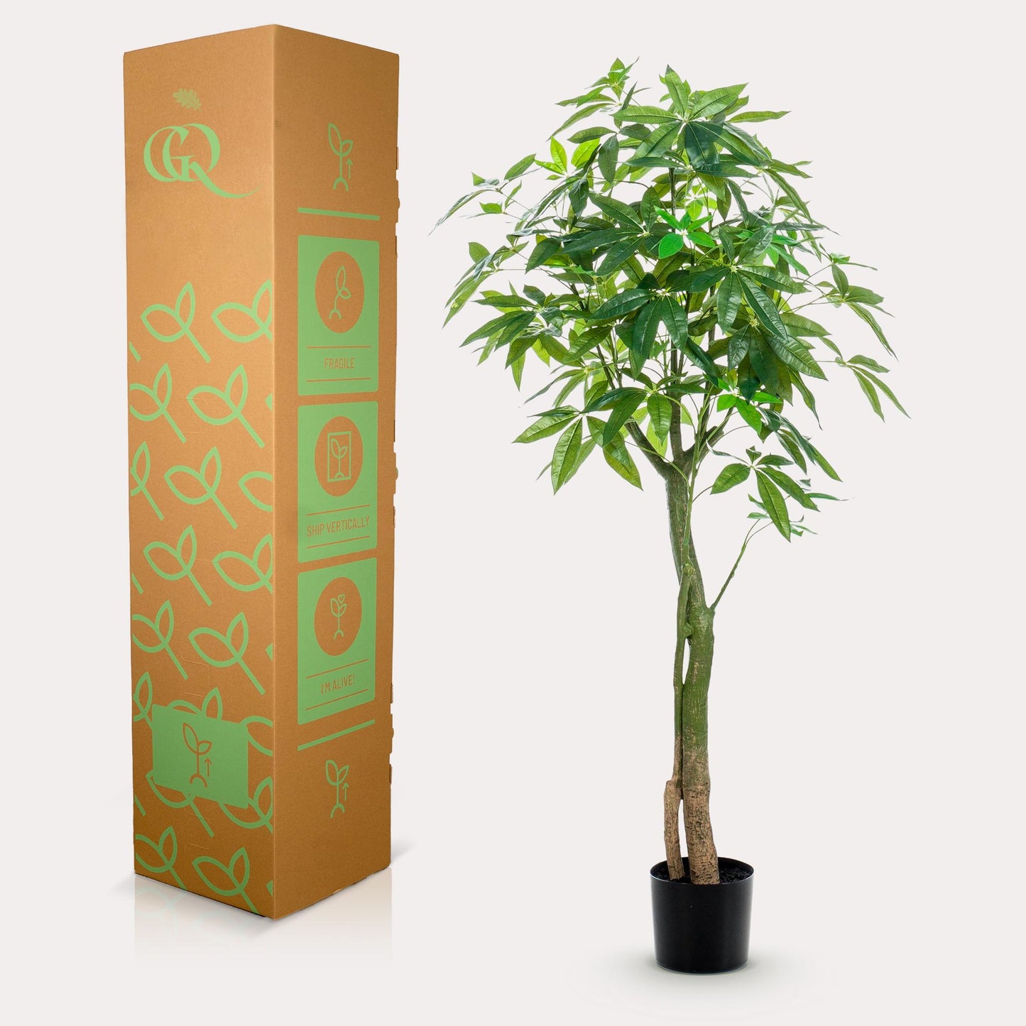 Artificial plant - Pachira Aquatica - Money tree - 150 cm