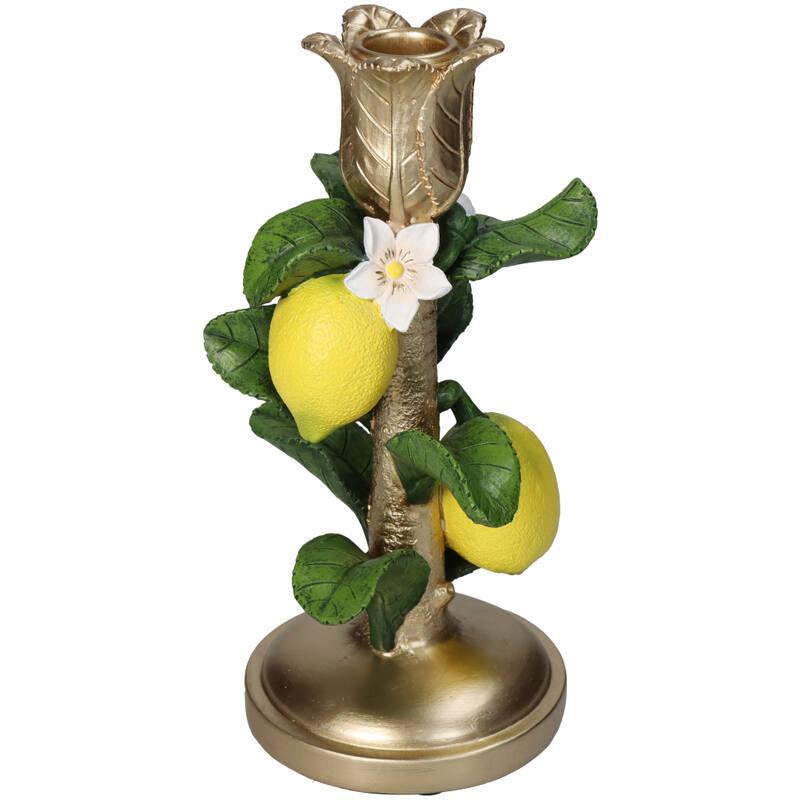 Candlestick with Lemon Plant - ↑ 22 cm