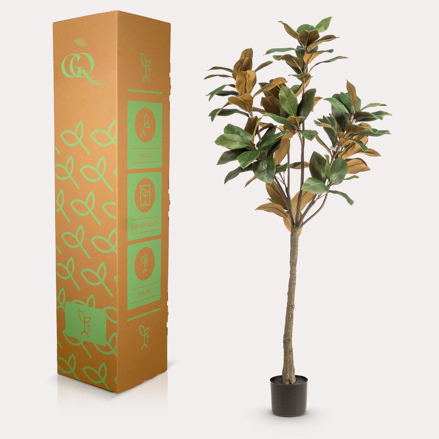 Pianta artificiale - Magnolia Grandiflora - 150 cm