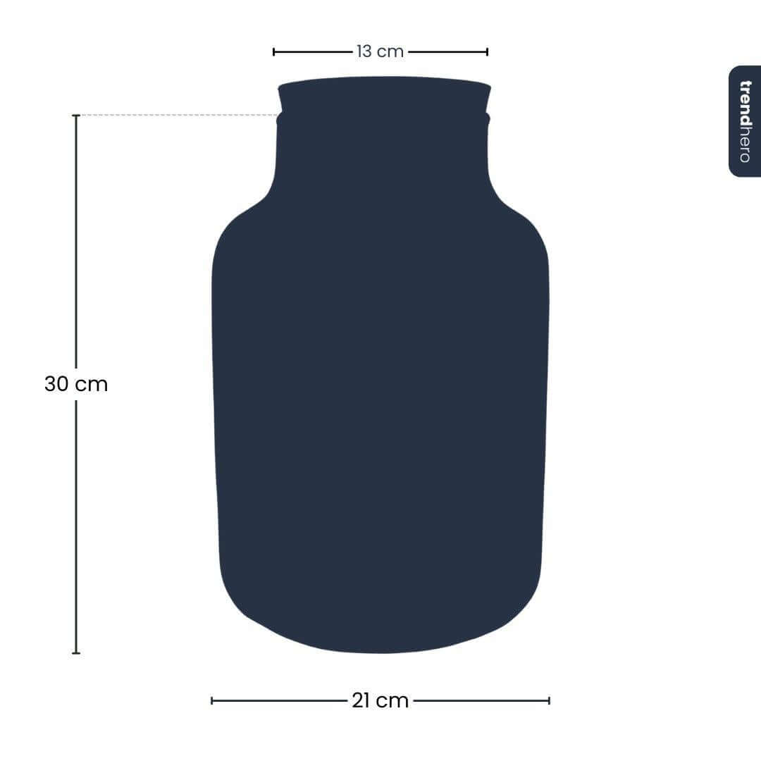 Terrarium fles met verlichting