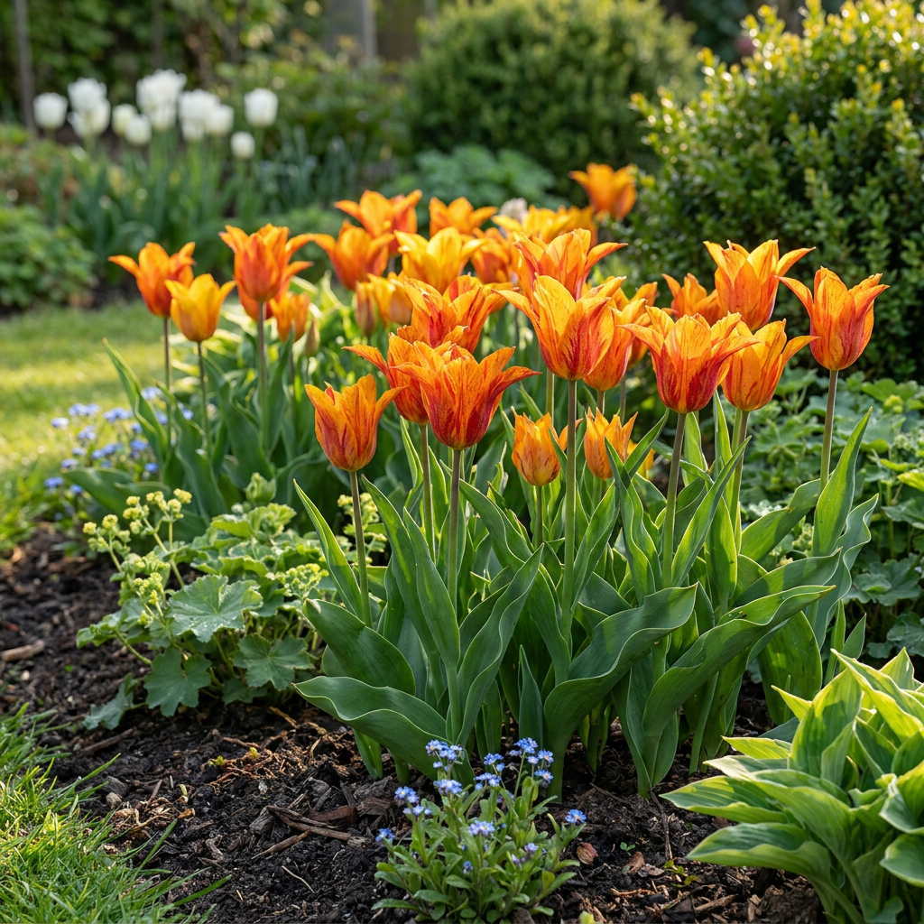 48x Tulipa Vendeeglobe - Tulip Vendeeglobe - Yellow - Spring flowering - Bulb size 11/12