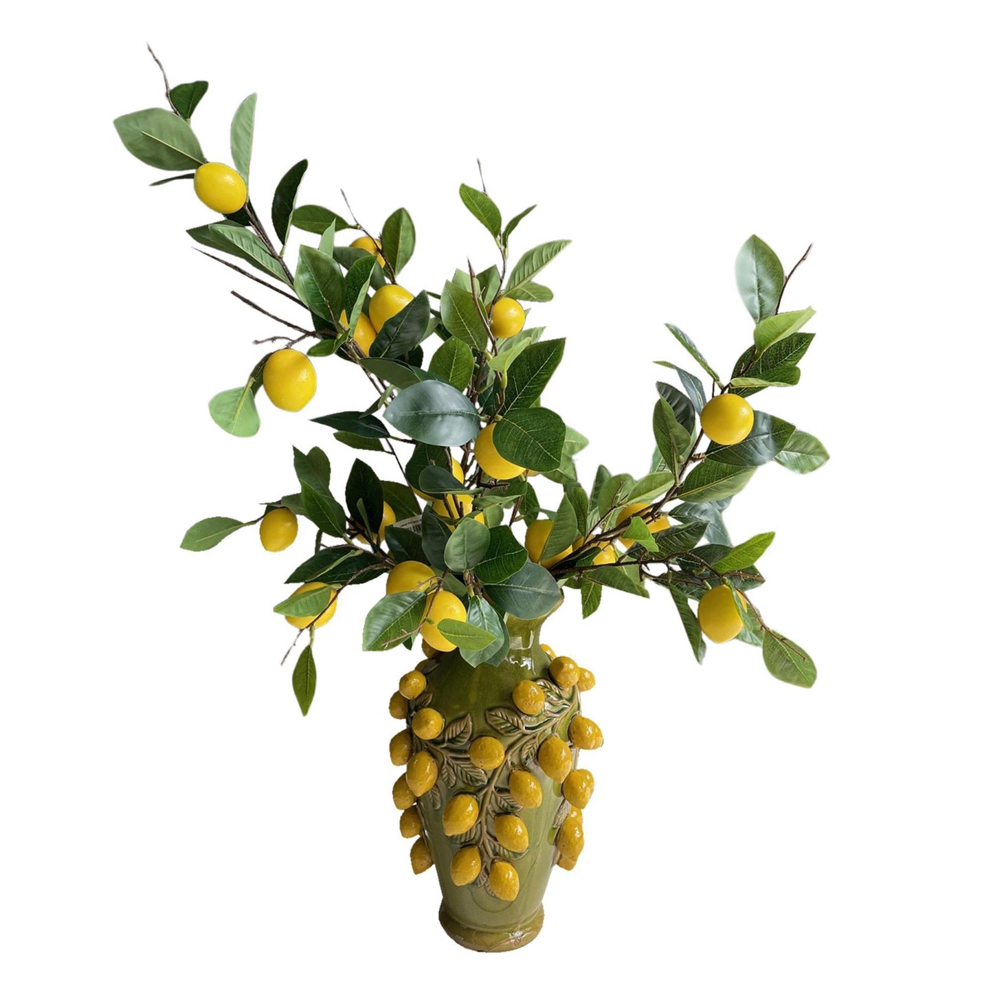 Fiori artificiali - Bouquet L - Lemon Glow - 80 cm