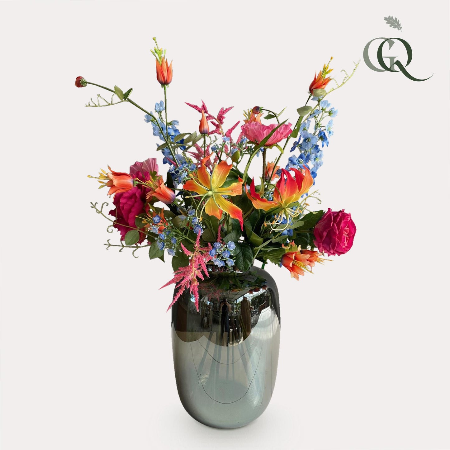 Artificial Flowers - Bouquet L - Colourful Glam - 80cm