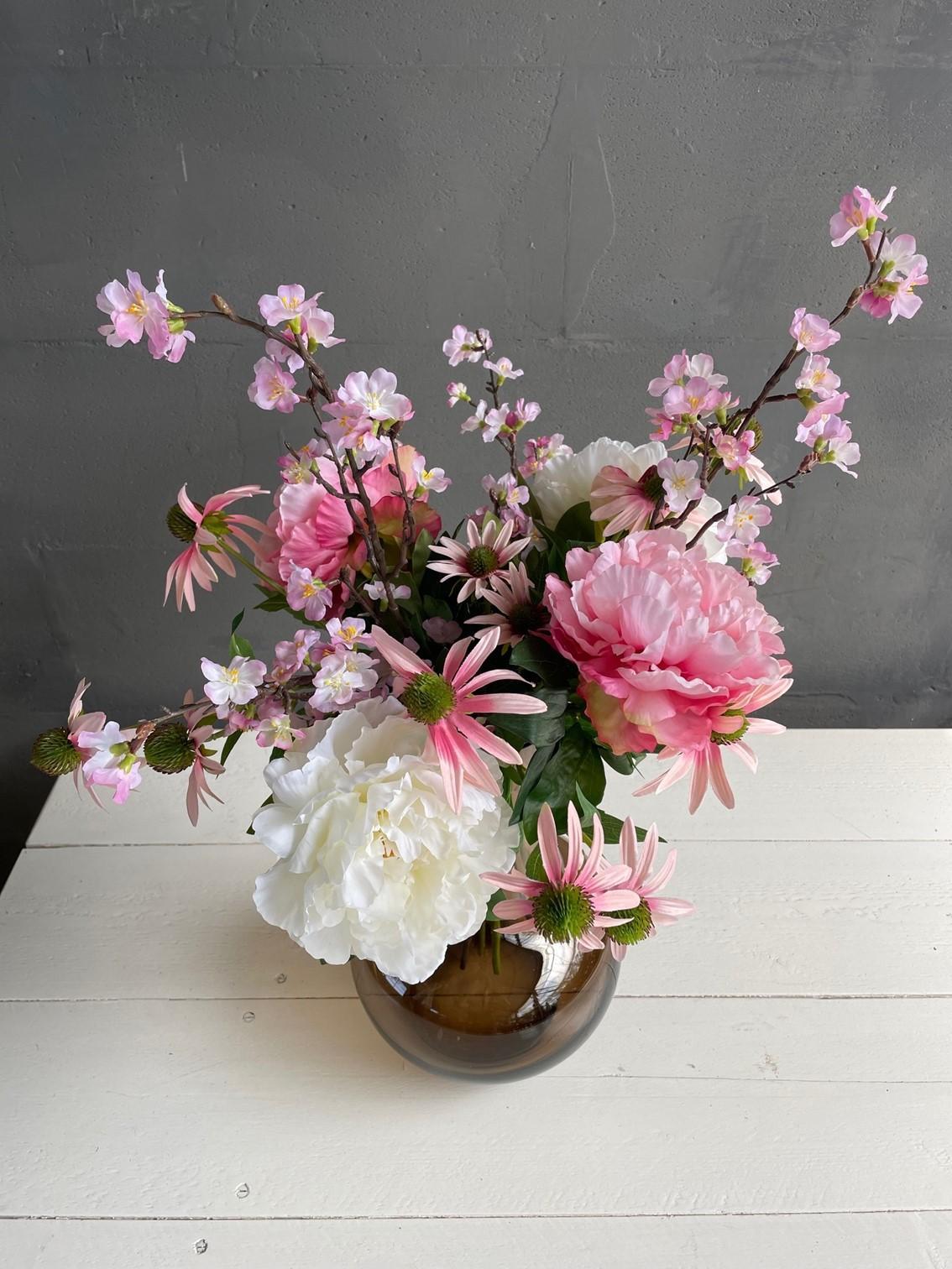 Artificial Flowers - Bouquet L - Pink Summer - 80cm