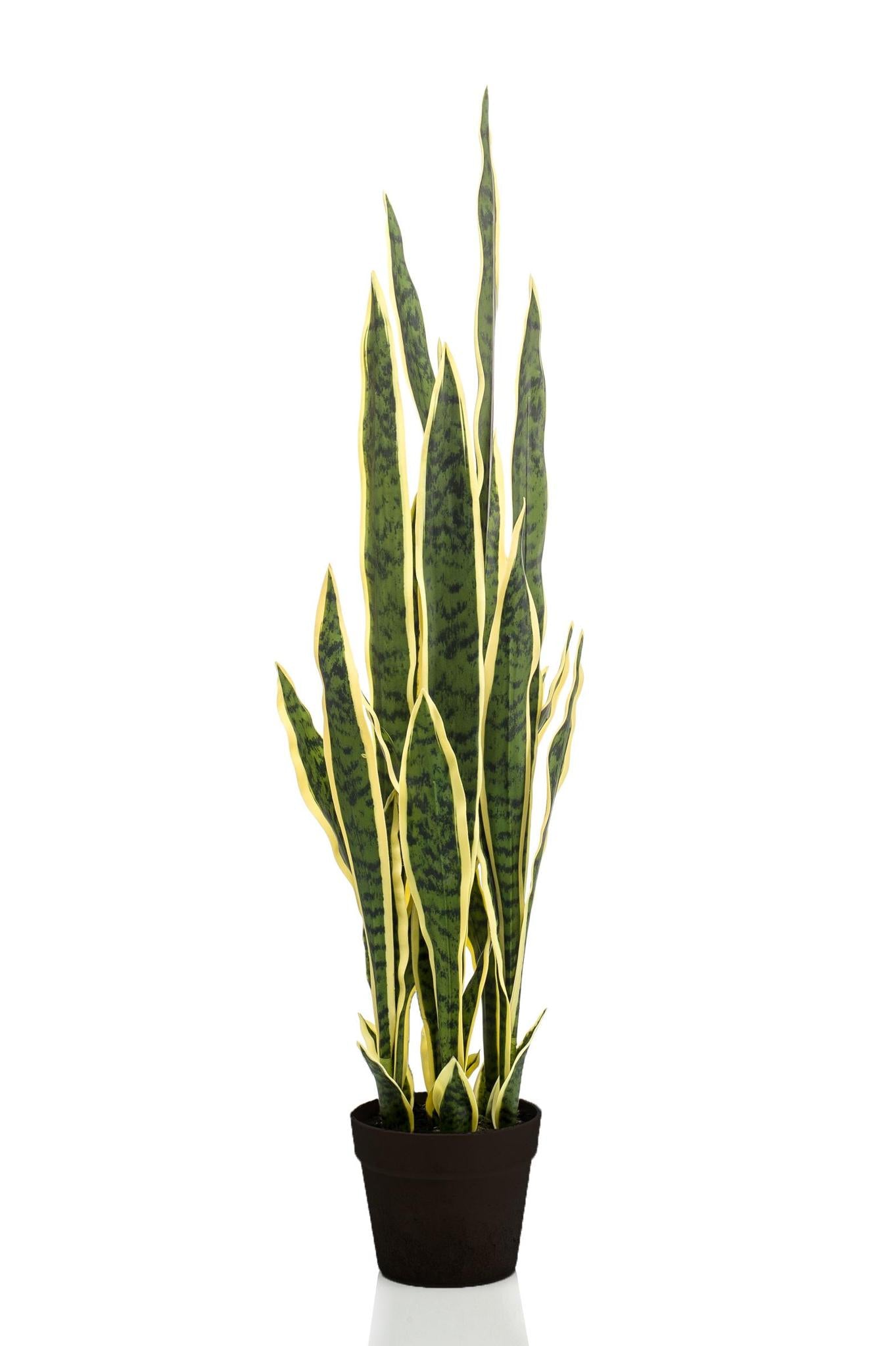 Kunstplant - Sanseveria Trifasciata - Vrouwentong - 97 cm Kunstplant - Sanseveria Trifasciata - Vrouwentong - 97 cm