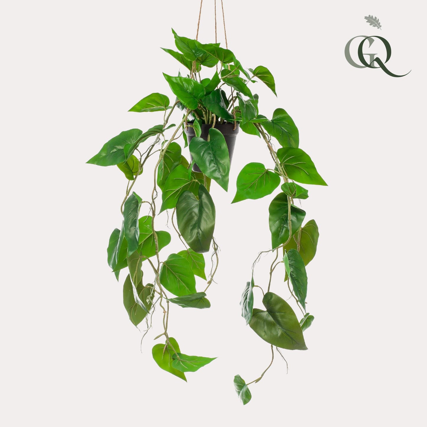 Kunstplant - Philodendron scandens - Klimmende Boomliefhebber - 80 cm Kunstplant - Philodendron scandens - Klimmende Boomliefhebber - 80 cm